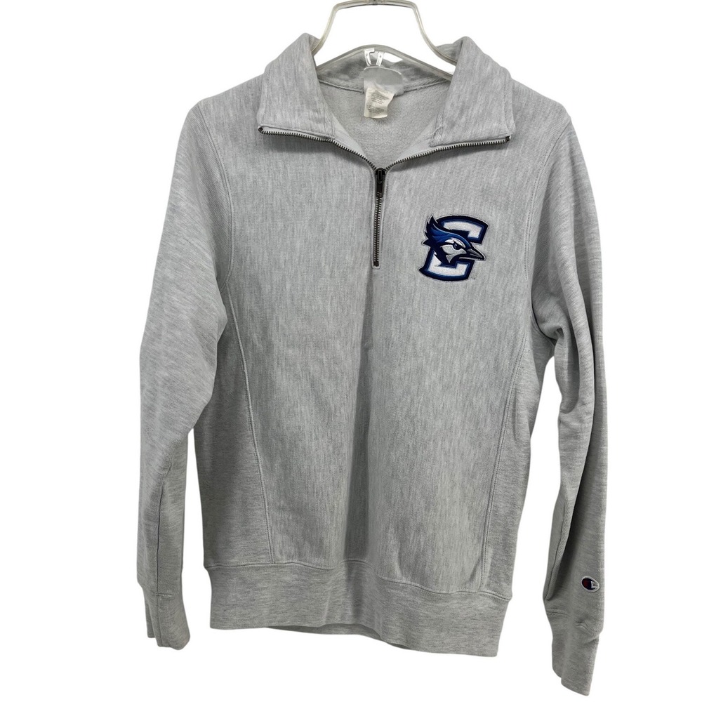 Creighton University Champion Reverse Weave Quarter Zip Sweatshirt‎ Small